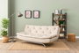 Atelier Del Sofa Rivo Sofá-Cama de 3 Plazas Beige